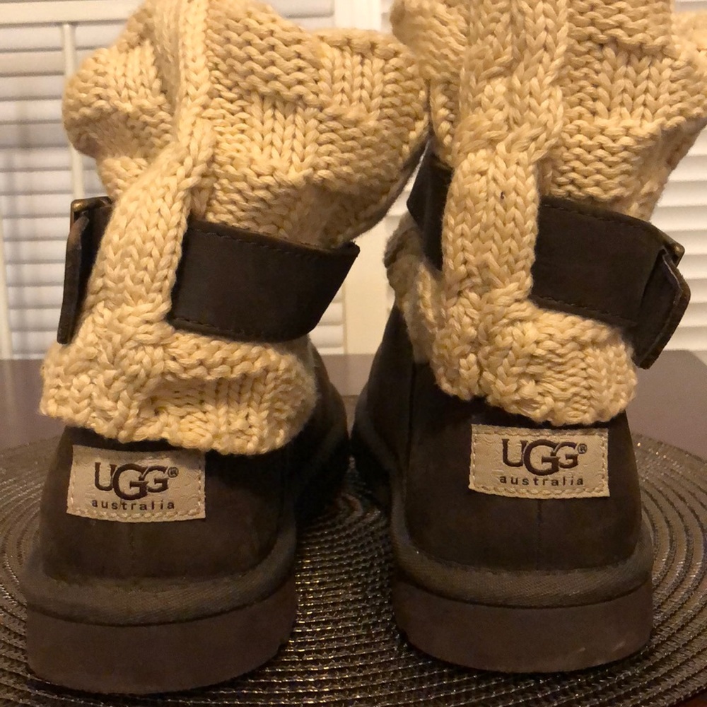 UGG sweater boots